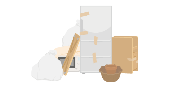 引越し・遺品整理に伴う不用品回収