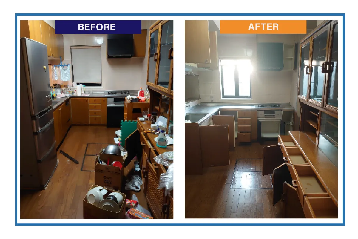 部屋の不用品片付けビフォーアフターPC画像10