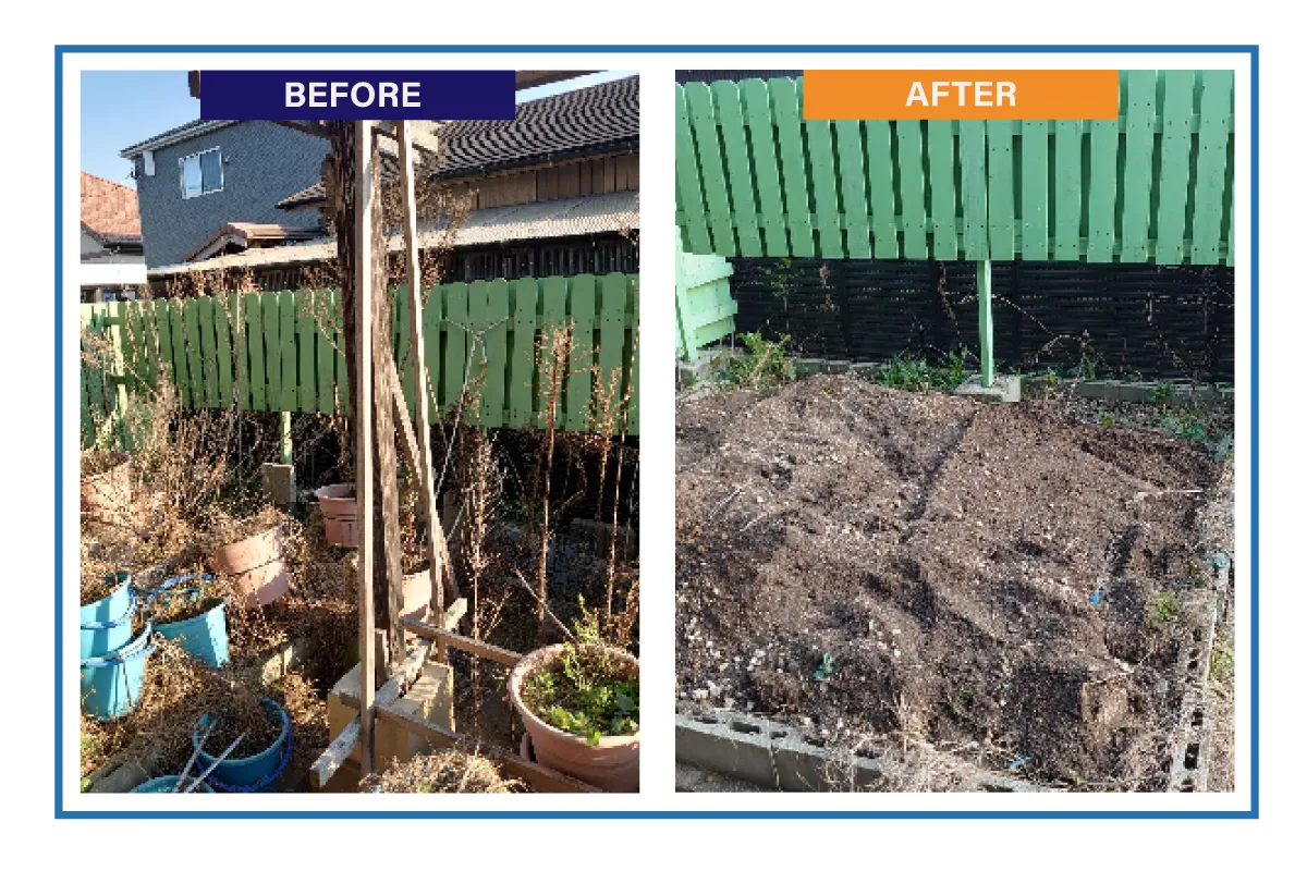 粗大ゴミ回収ビフォーアフターPC画像2