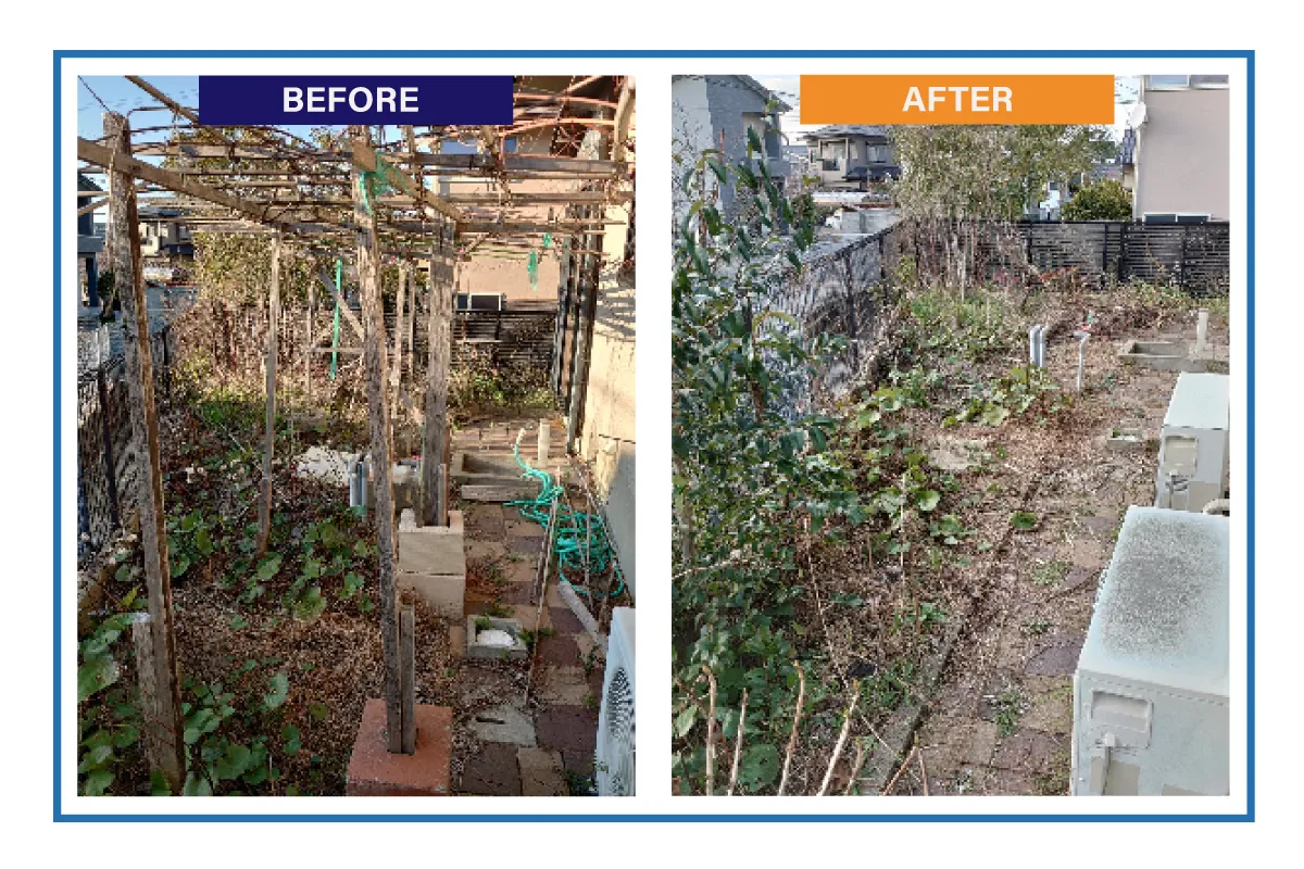 大量ゴミの回収処分ビフォーアフターPC画像3